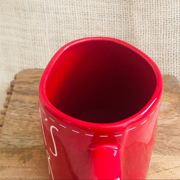 Rae Dunn Christmas SANTA’S HELPER 16oz Mug - Picture 5 of 5